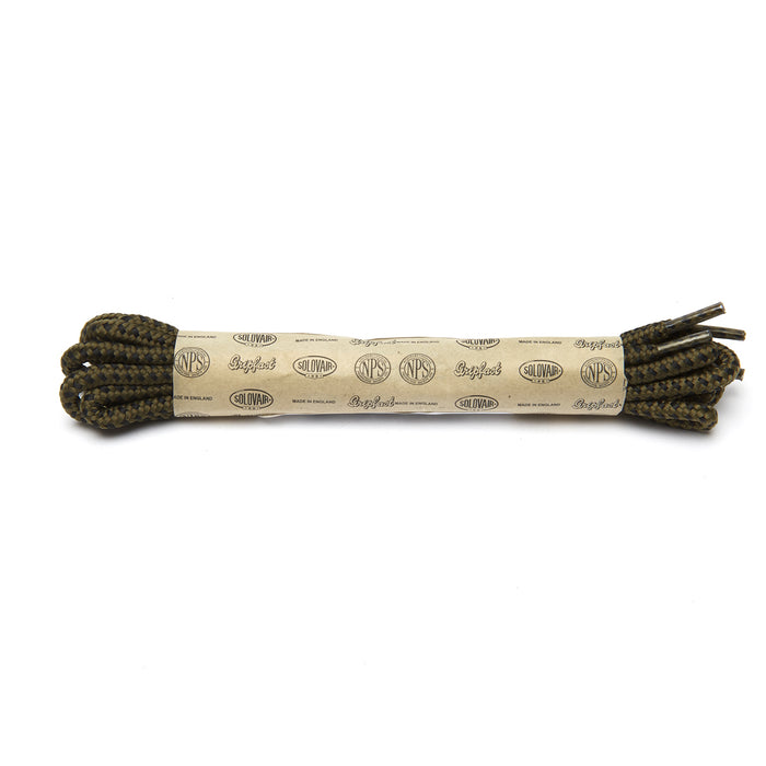180cm Round Poly Chequered Lace (10 & 11 eye)