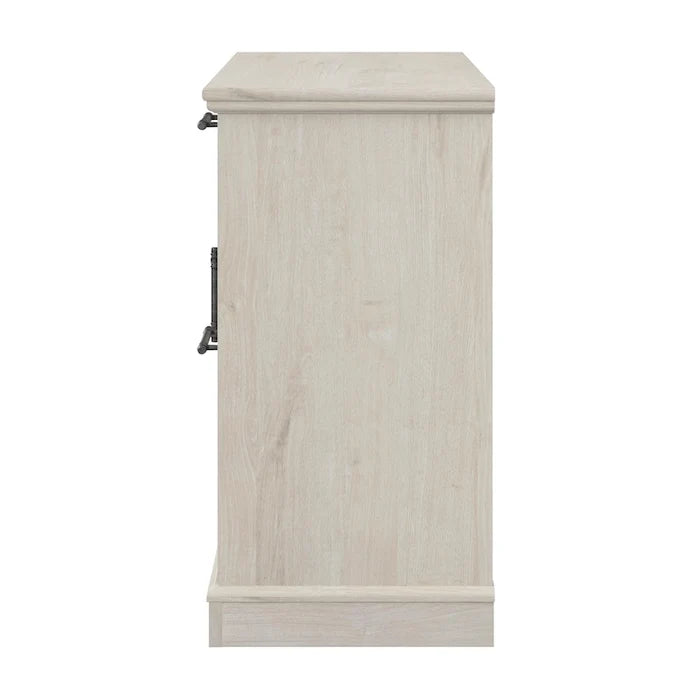 2 Drawer Lateral File Cabinet with Shelves