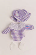 3-Piece Purple Checked Jumper Set — Little Mamas Nursery