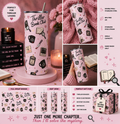 600ml Metal Tumbler + Metal Straw