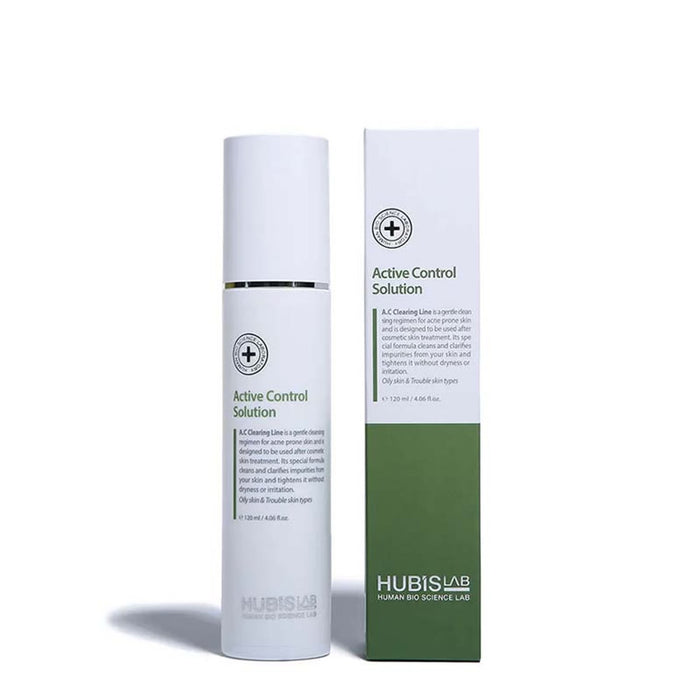 HubisLab Active Control Solution 120ml - Contrôle du Sébum toner