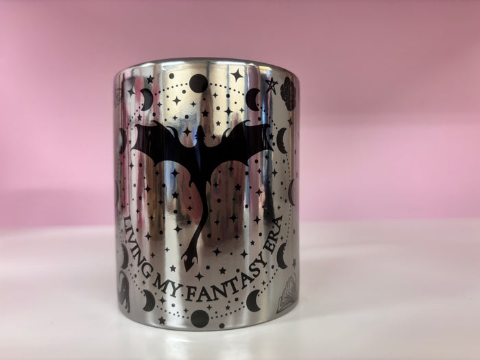 11oz Fantasy Design - Chrome Mug