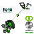 Akumulatorowa podkaszarka 3W1 Share+ System 20V SOLO WUBER
