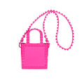 mini jelly shoulder bag in fuchsia from Carmen Sol