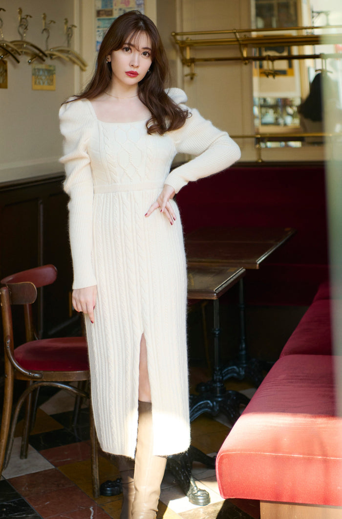 Bambina Cable Knit Dress