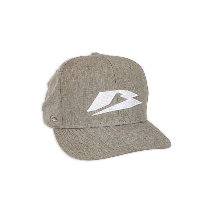 Beta "B" Snap Back Hat Surplus Heather