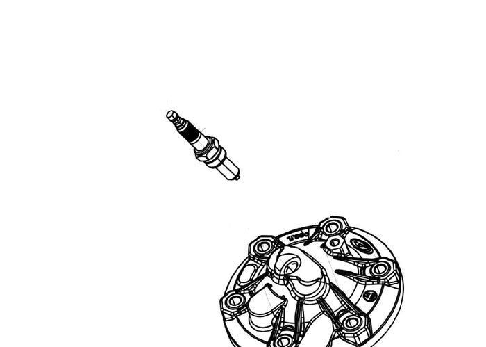 Beta Sincro 200|250|300 Spark Plug
