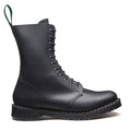 Black Greasy 11 Eye Astronaut Boot