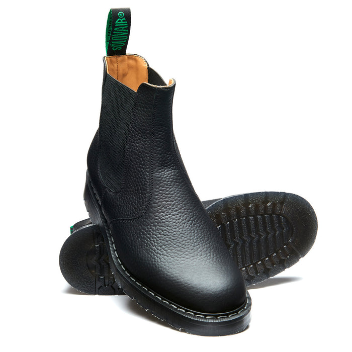 Black Greasy Grain Dealer Boot