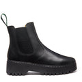 Black Greasy Platform Dealer Boot