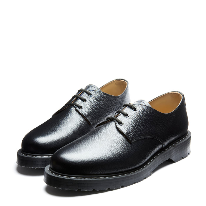 Black Hi-Shine Grain Gibson Shoe