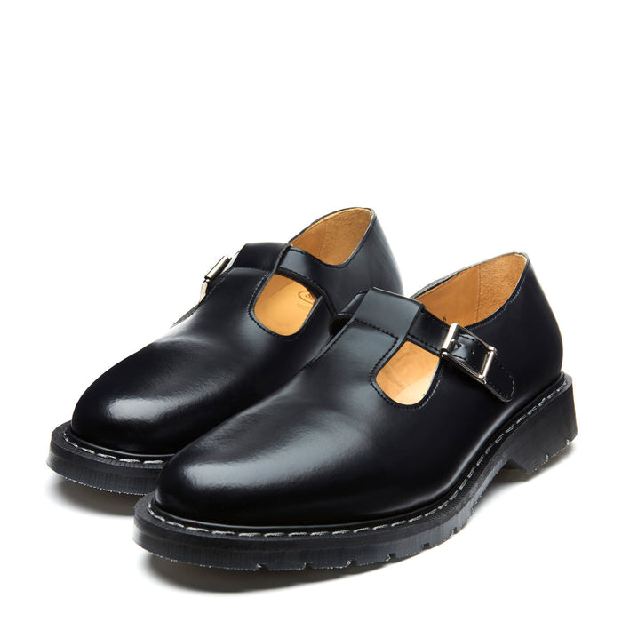 Black Hi-Shine Mary Jane Shoe