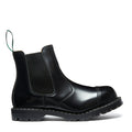 Black Hi-Shine Steel Toe Dealer Boot
