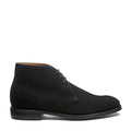 Black Suede 3 Eye Chukka Boot