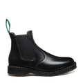 Black Vegan Hi-Shine Dealer Boot