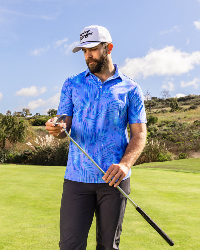 Blue Lagoon His & Hers Matching Polo Bundle - Sleeved