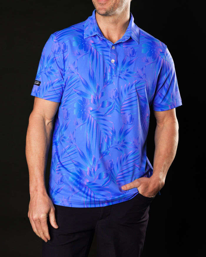 Blue Lagoon His & Hers Matching Polo Bundle - Sleeved