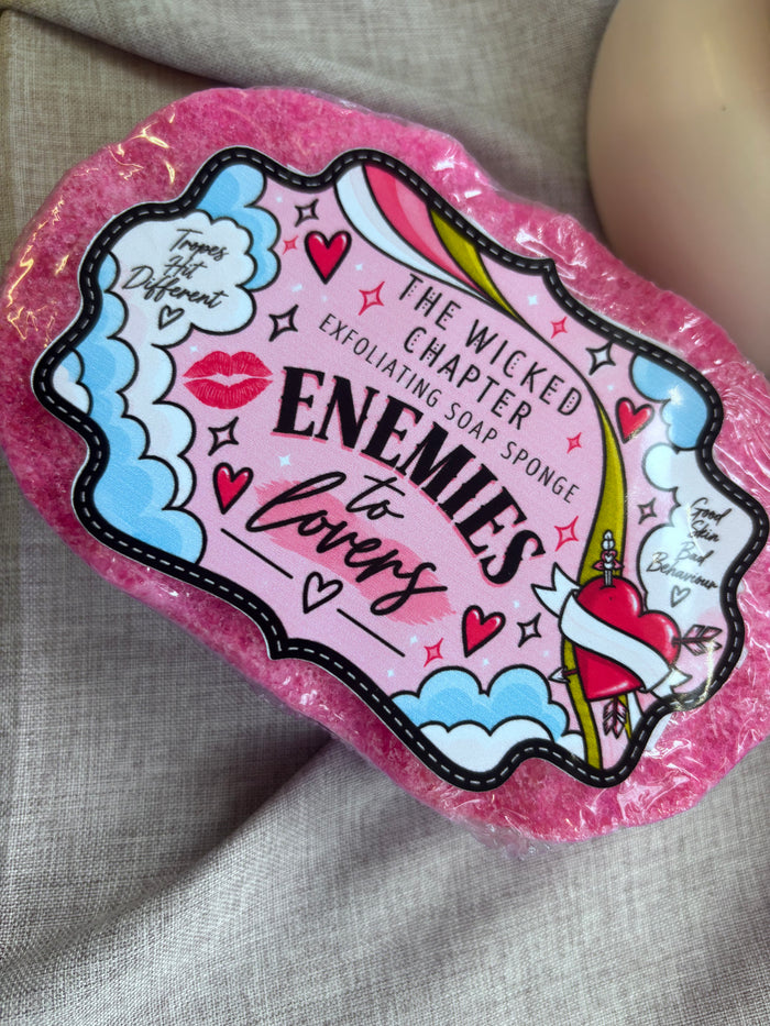 Bookish  Enemies to Lovers Exfoliating Soap Sponge