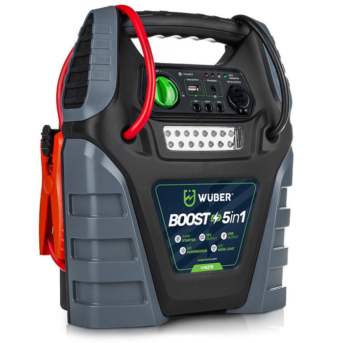 Booster kompresor 5w1 z rozruchem WUBER