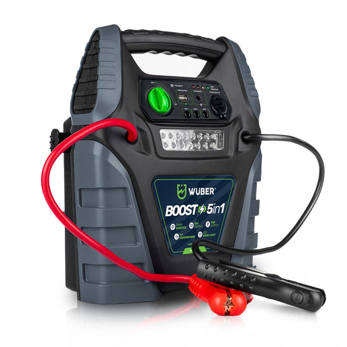 Booster kompresor 5w1 z rozruchem WUBER
