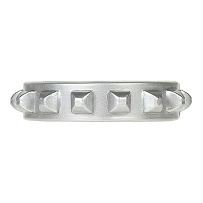 Silver studded 80s bracelets