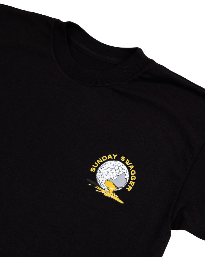 Breakfast Ball T-Shirt - Black