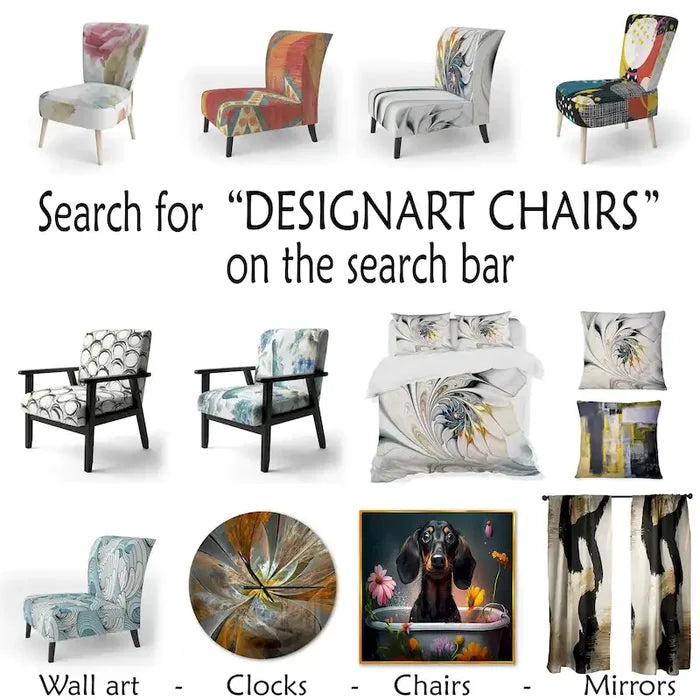 Brown and Black Upholstered Modern Contemporary Accent Chair