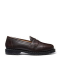 Brown Greasy Penny Loafer