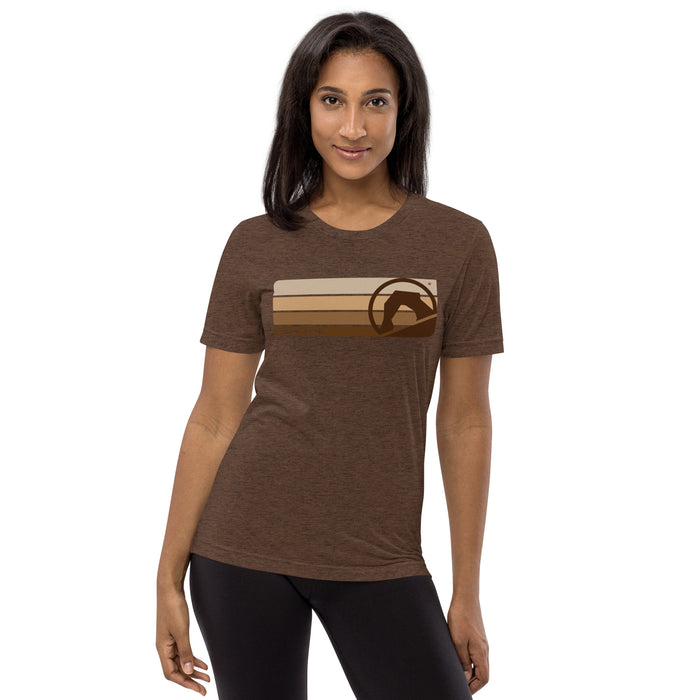 Brown Retro Arch Logo - Black Arch Holsters