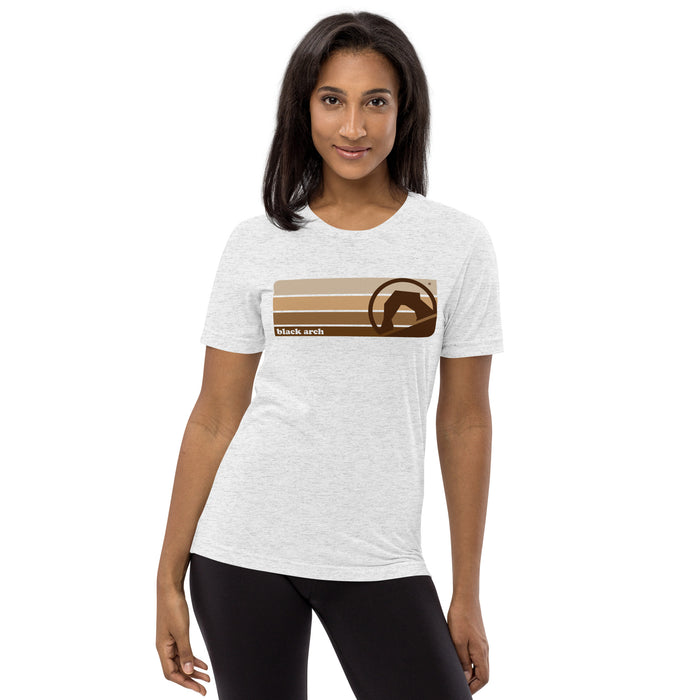 Brown Retro Arch Logo - Black Arch Holsters