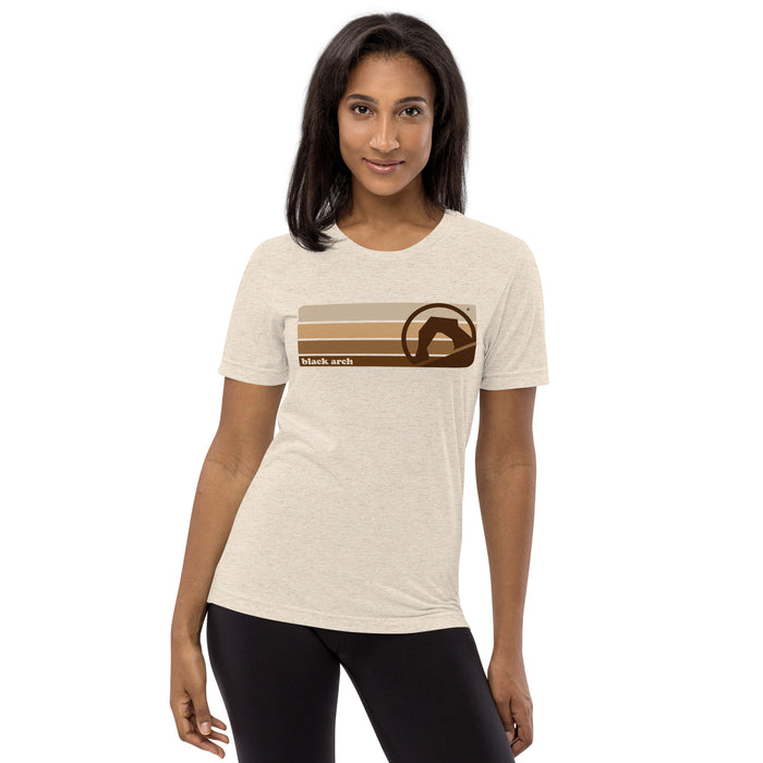 Brown Retro Arch Logo - Black Arch Holsters