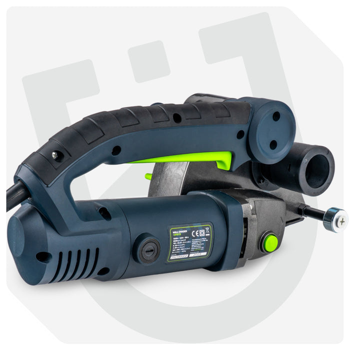 Bruzdownica do betonu 125 mm elektryczna +2x tarcza WUBER