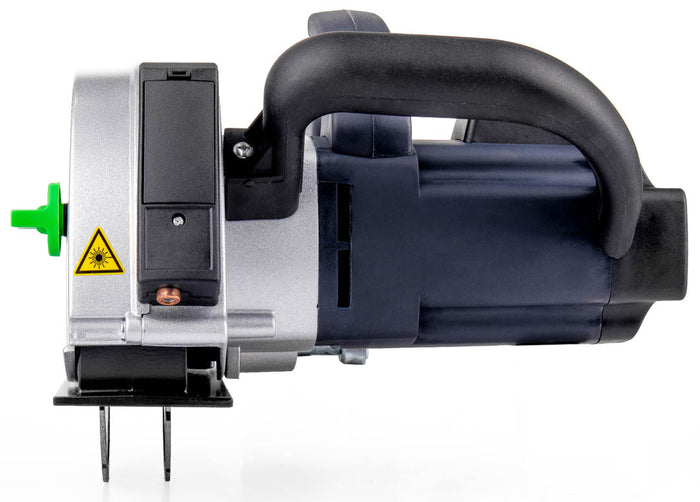 Bruzdownica elektryczna 3100 W - widok z boku