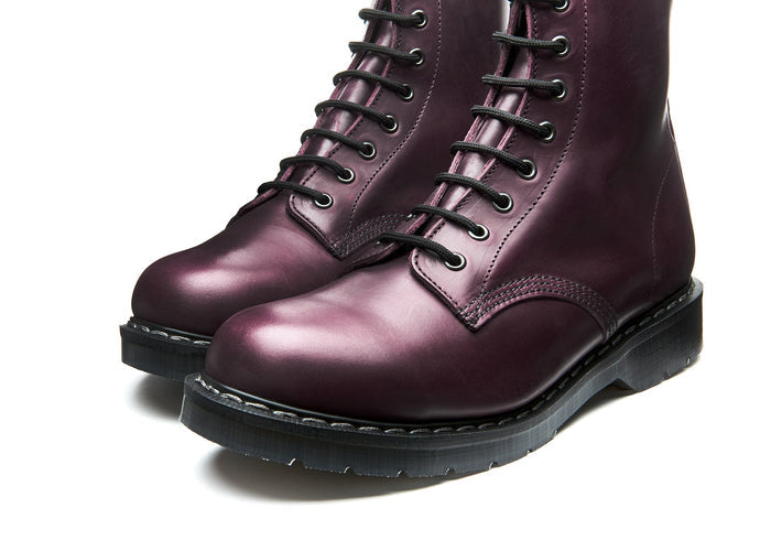Burgundy Gaucho 8 Eye Derby Boot