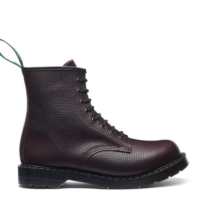 Burgundy Gaucho Grain 8 Eye Derby Boot