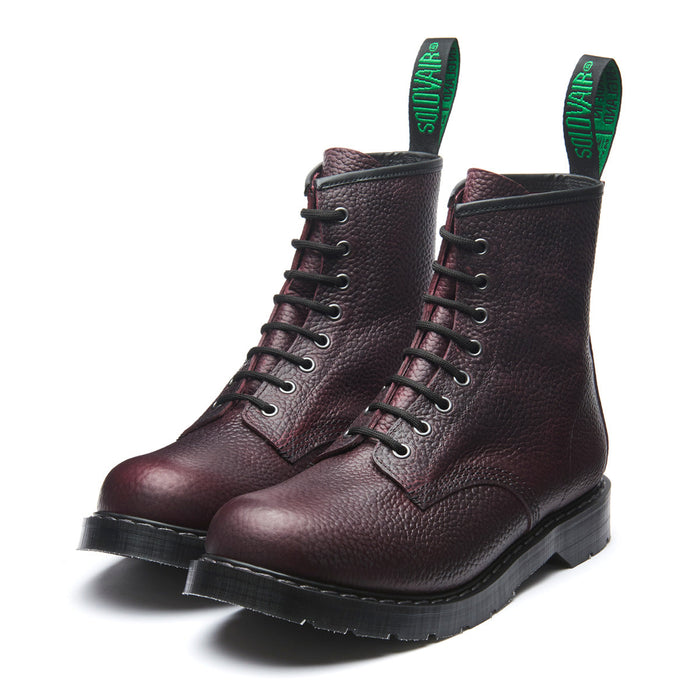 Burgundy Gaucho Grain 8 Eye Derby Boot