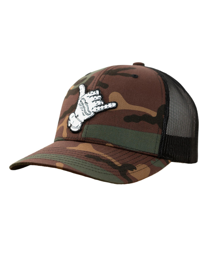 Camo Shaka Trucker Hat