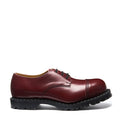 Cherry Red Hi-Shine Steel Toe Gibson Shoe