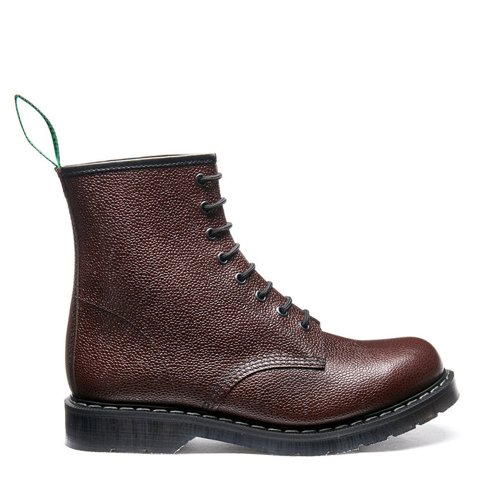 Chilli Grain 8 Eye Derby Boot
