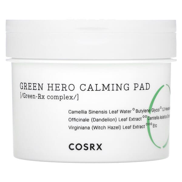 Cosrx Green Calming Pad - Cosmétiques coréens Skincare Coréens