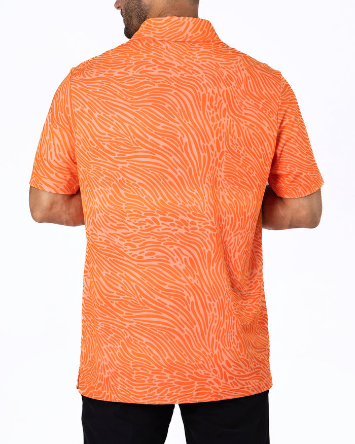 Crush orange golf polo | Sunday Swagger mens golf polo