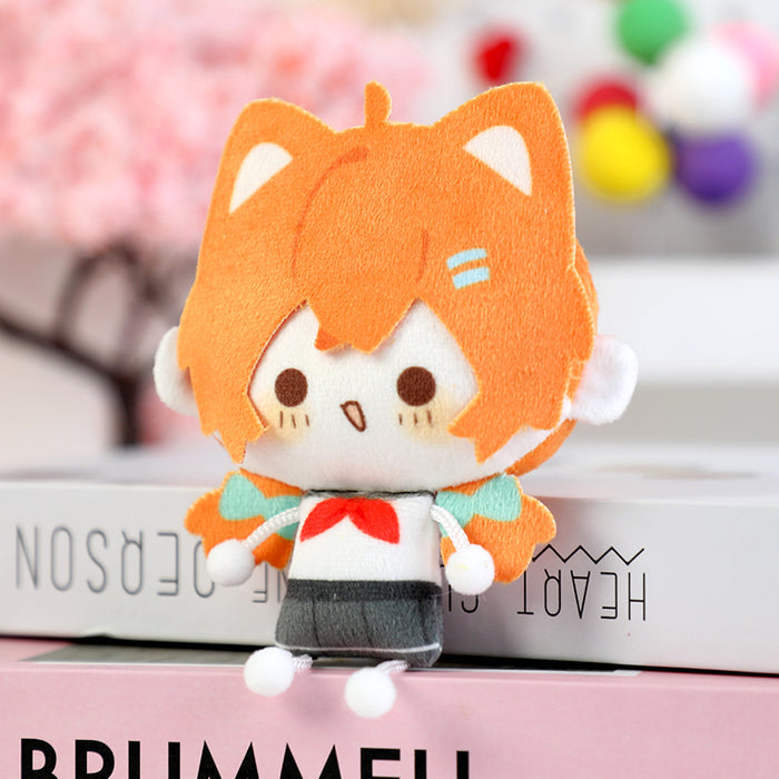 Custom 3D Hair Plush Keychains
