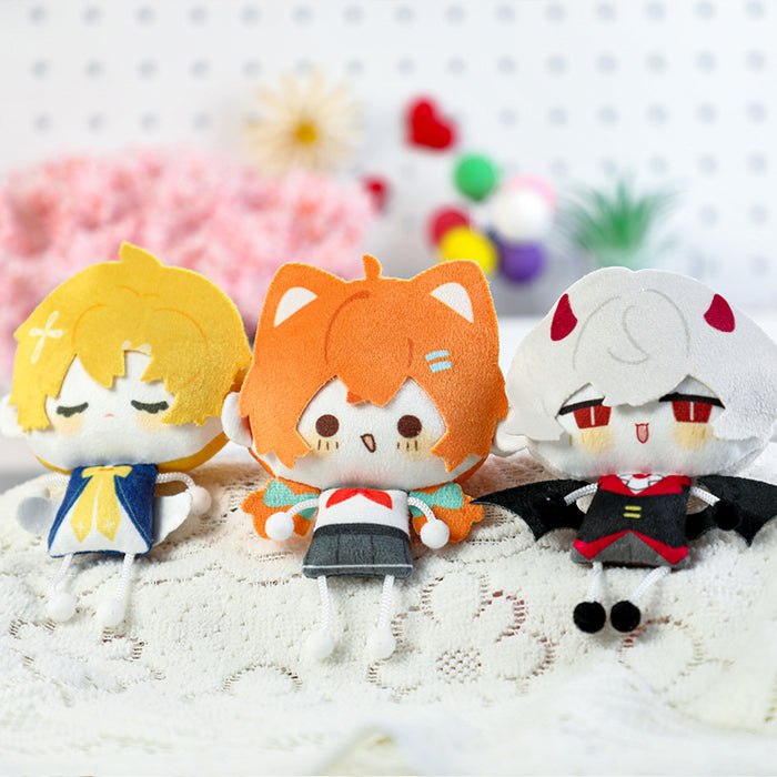 Custom 3D Hair Plush Keychains