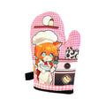Custom Heat Resistant Oven Mitt