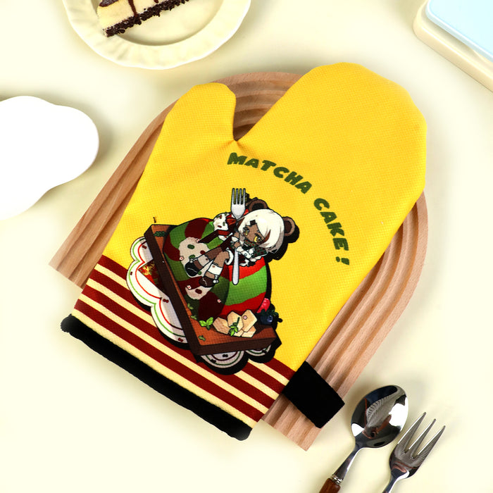 Custom Heat Resistant Oven Mitt