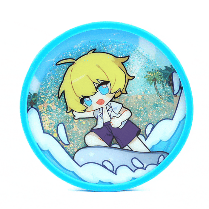 CustomPre-filledQuicksandLiquidAcrylicCoasters8000-2 - VOGRACE