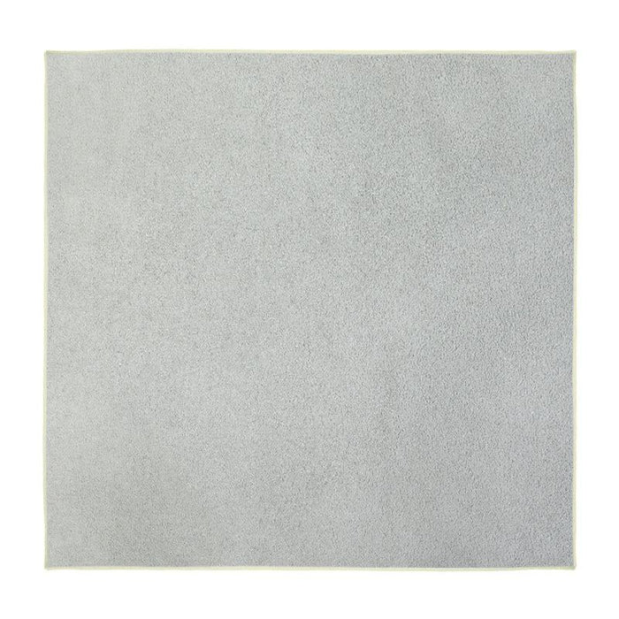 Gray reusable self-adhesive cloth wrap, square fabric sheet for crafts or packaging