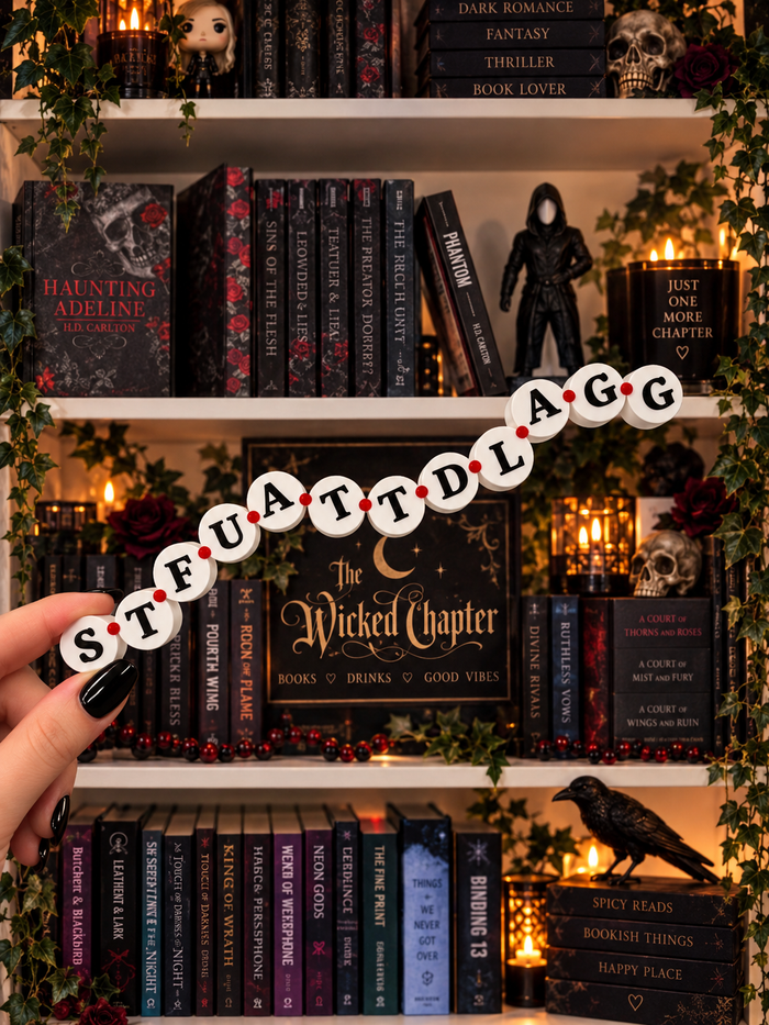 Dark Romance 3D Printed Bookshelf Decor Accessories: Stfuattdlagg