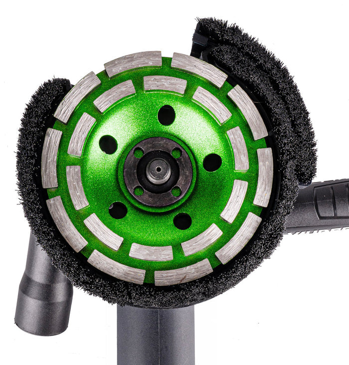 Diamentowa tarcza garnkowa turbo 80 m/s double row 125 mm WUBER