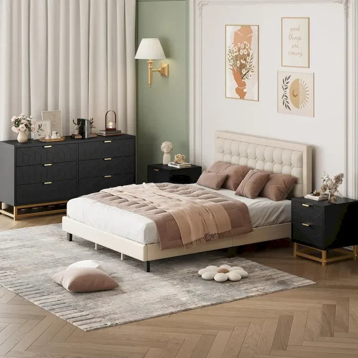 Dresser for Bedroom, 53.5" Large Drawer Dresser Storage Organizer